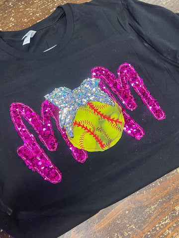 Softball Mom Shirt - Custom