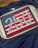 American Flag with 250, Anniversary Tee