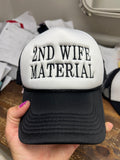 2ND WIFE MATERIAL - CUSTOM HAT