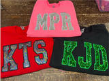 Mermaid Sequined Monogrammed Sweatshirt