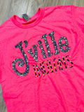 Town and Team Name - Whoville Style - Sequins and Variegated Thread