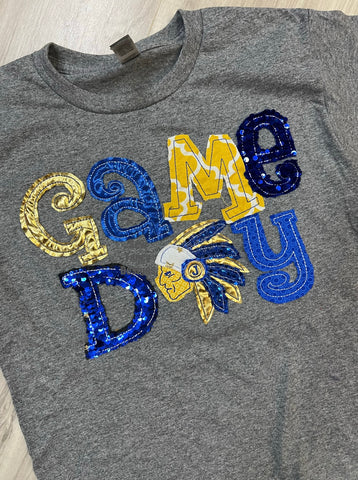 GAME DAY - Custom with Your team colors and LOGO!