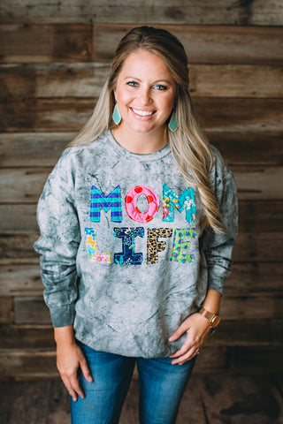 Mom store life sweatshirts