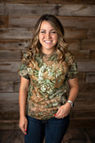 Camo Glam Monogrammed Tie Dye Shirt - 2020