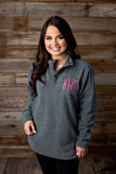 Bayview Quarter Button Monogrammed sweatshirt - 2020