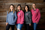 Bayview Quarter Button Monogrammed sweatshirt - 2020