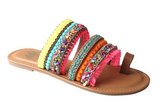 Boho Glam Strappy Sandal - True to size
