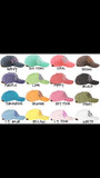 Comfort Colors Monogrammed Cap, Monogrammed hat