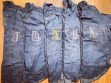 Monogrammed Chambray Button Up Shirt