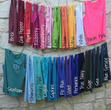 Monogrammed Comfort Colors Tank