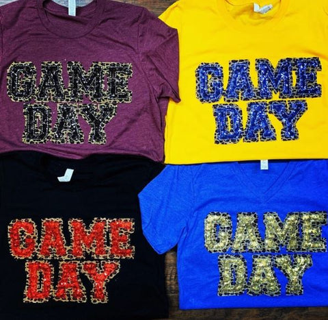 Double Stacked GAME DAY Tee