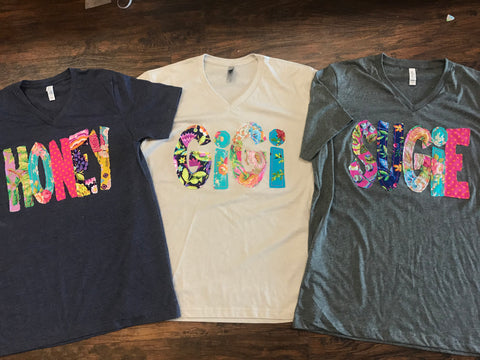 Name Shirts – Sew Fancy Designs