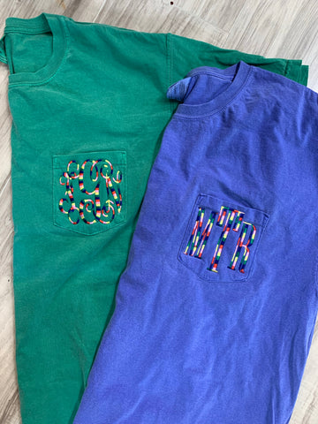 Criss Cross Top Monogrammed Pajamas – Sew Fancy Designs