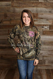 Monogrammed Long Sleeve Camo Shirt