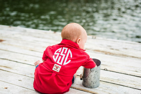 Baby/Kids Monogrammed Fishing Shirt