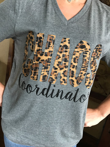Chaos Coordinator Shirt - Leopard Fabric