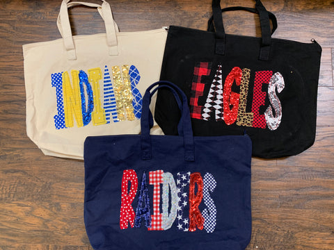Tote Bag with Team Name