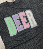Double Stacked Pastel Letters Spirit Shirt - 2022