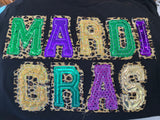 Double Stacked MARDI GRAS Shirt