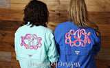 Lilly Pulitzer Monogrammed Fishing Shirt - Long Sleeved